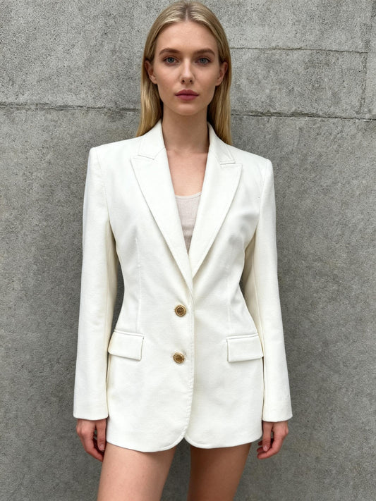 Women’s White Blazer-size no