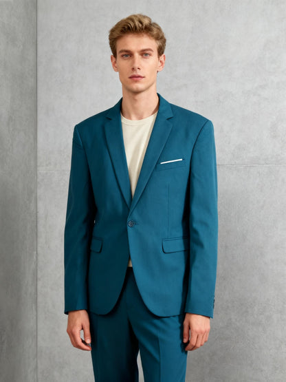 Men’s blue Thick Blazer And Pants size l