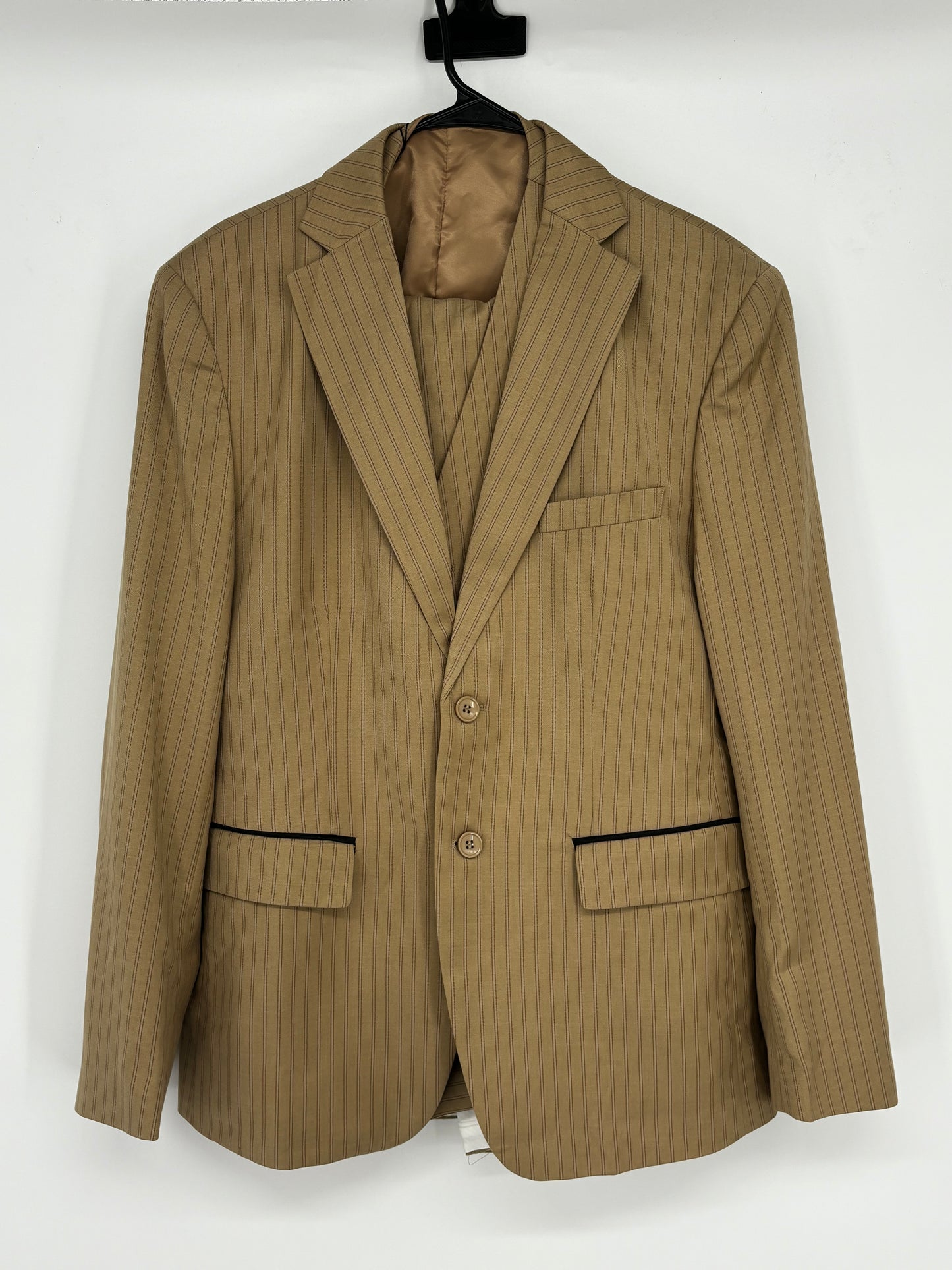 Men’s Brown Yellow Blazer And Pants size L