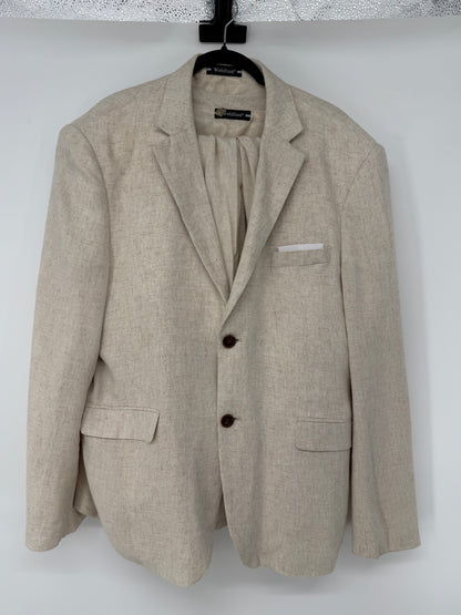 Men’s Khaki Blazer And Pants size L