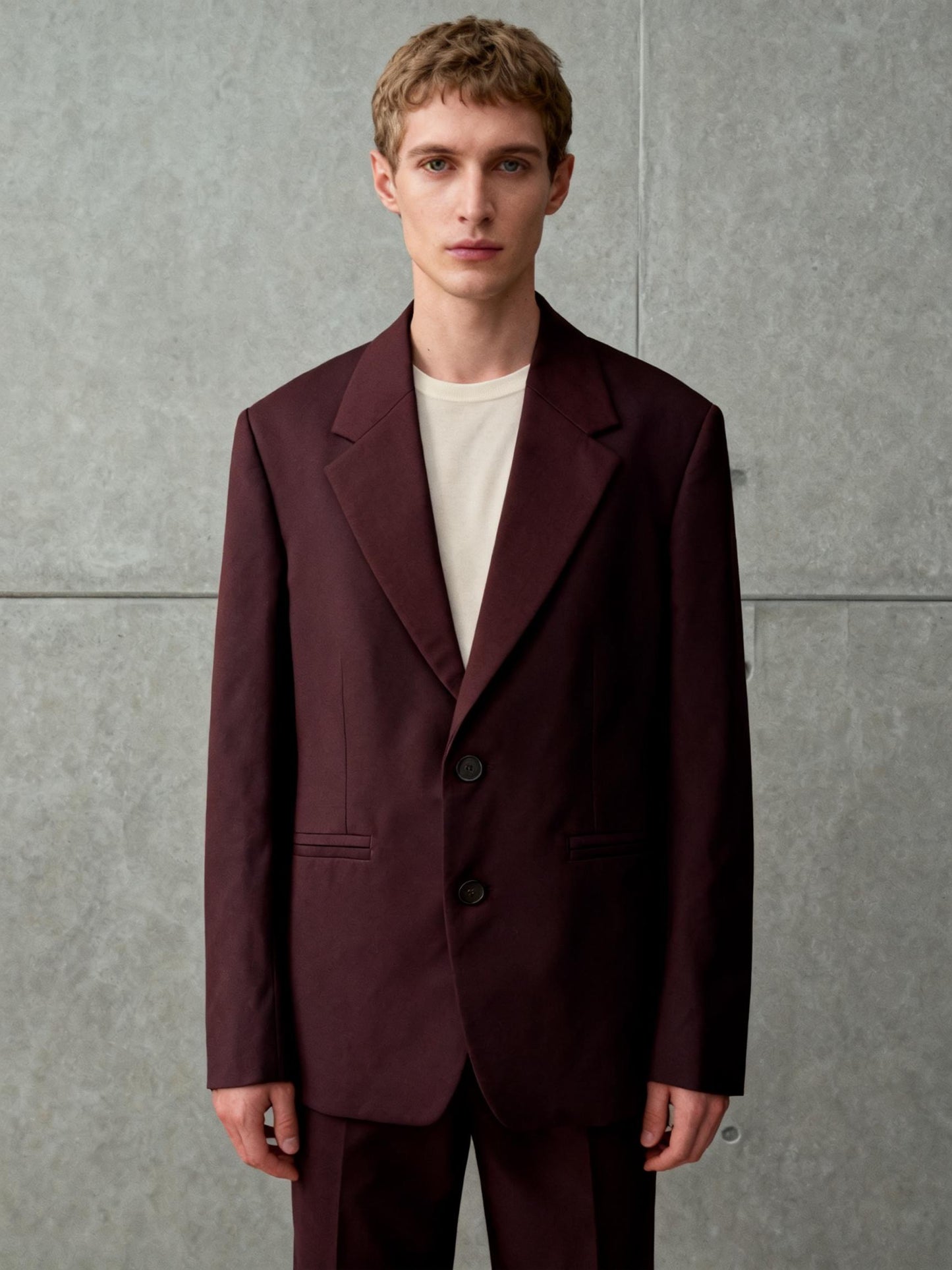 ZARA Men’s brownHeavy Wool Suit Jacket And Pants size 40