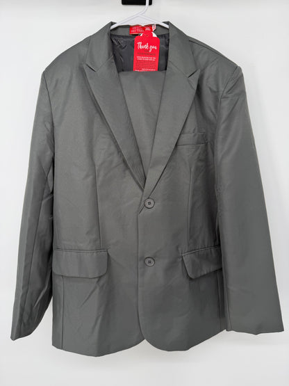Men’s Gray  Blazer And Pants size L