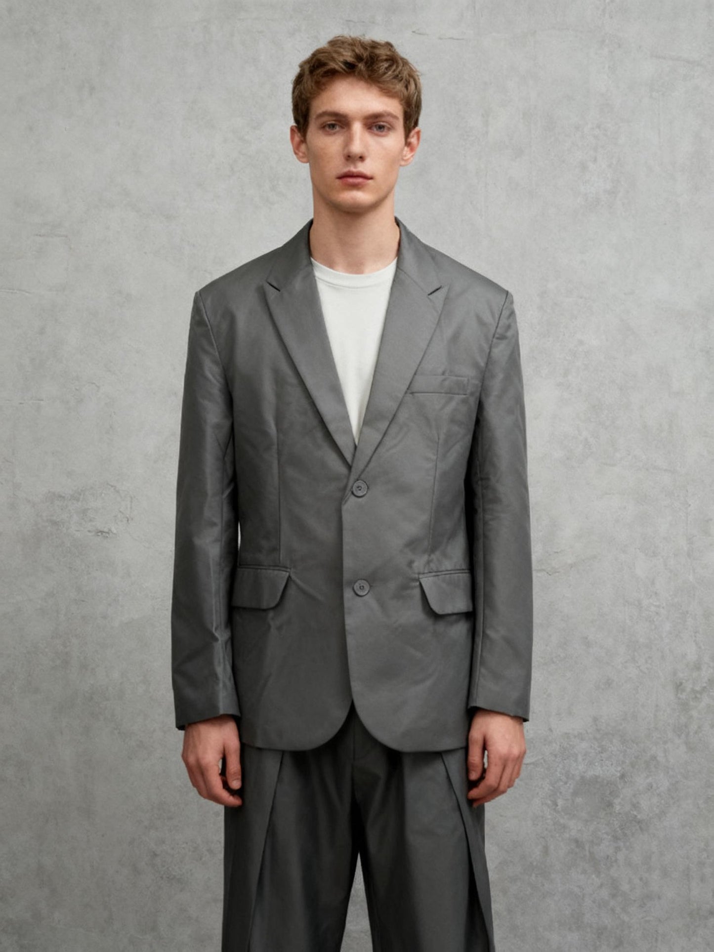 Men’s Gray  Blazer And Pants size L