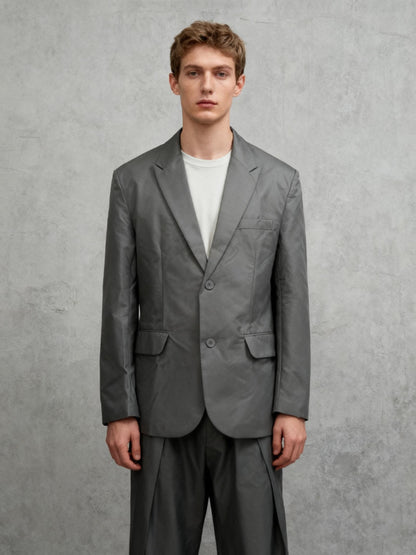 Men’s Gray  Blazer And Pants size L