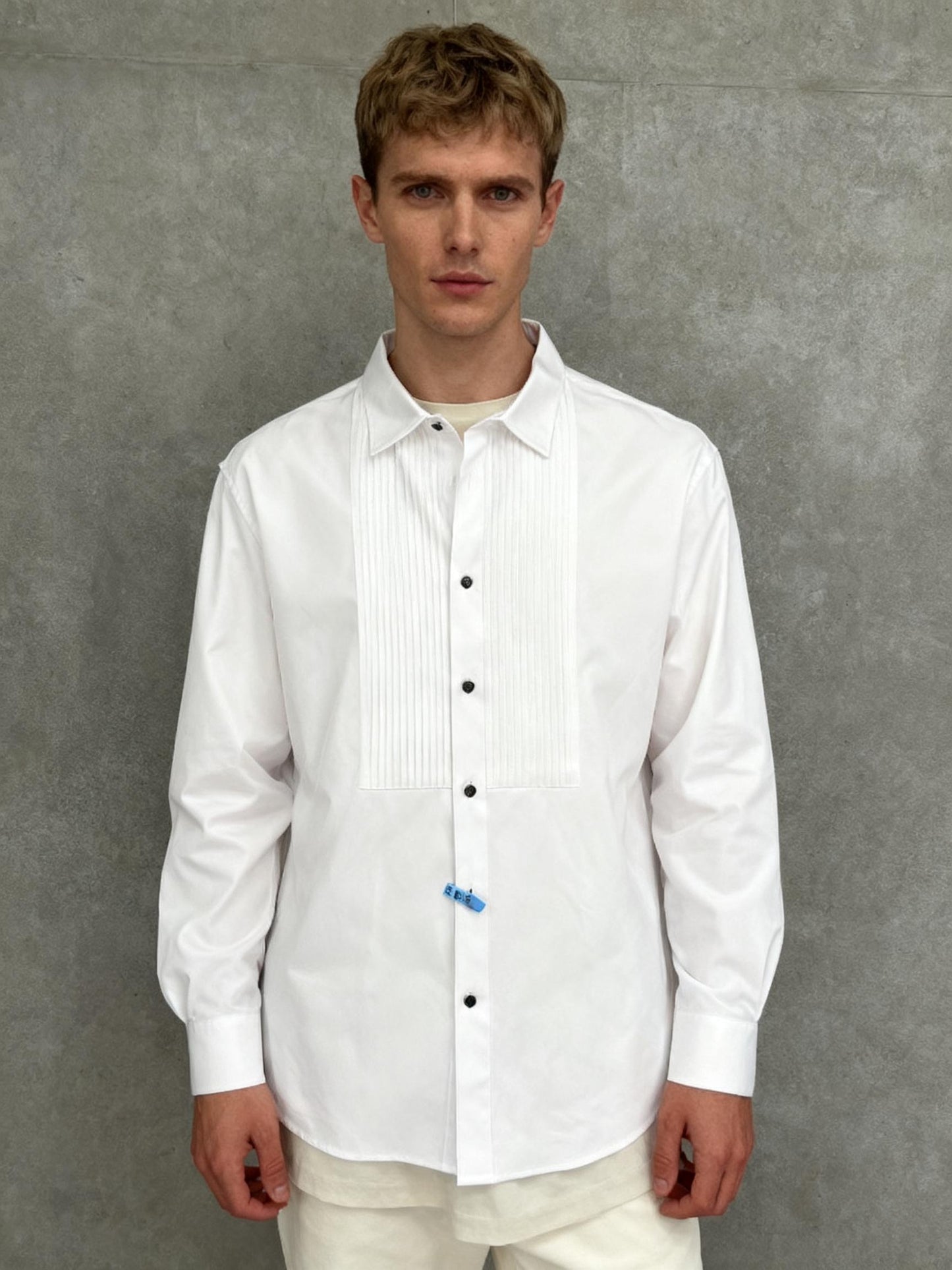Men's White Dress Shirt – Size XL