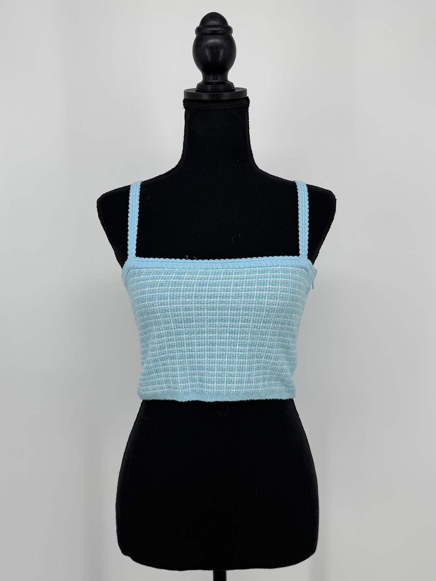 ZARA Women's Blue Tank Top – Size S