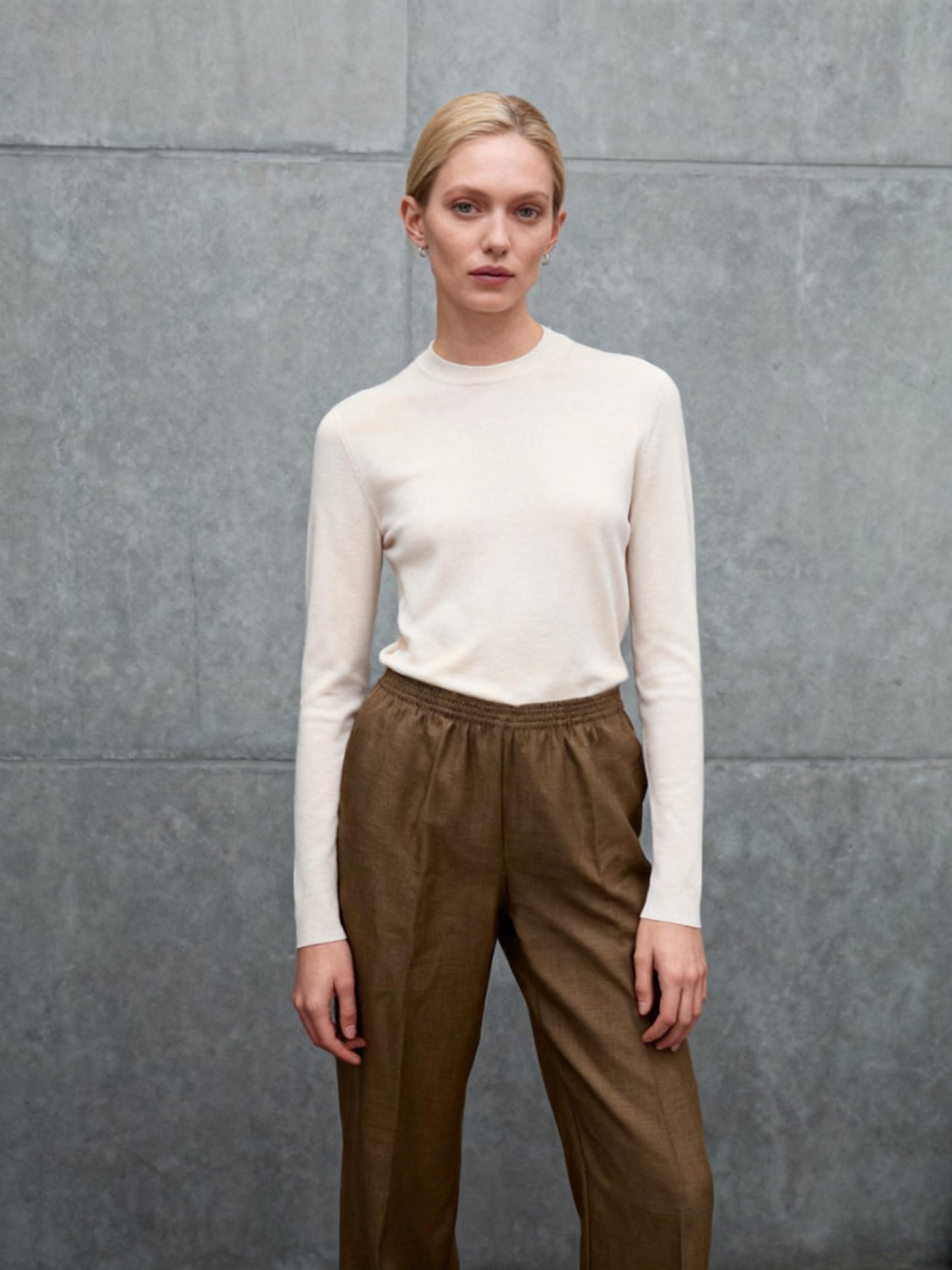 Alfred Dunner Women's Brown Pants – Size 16