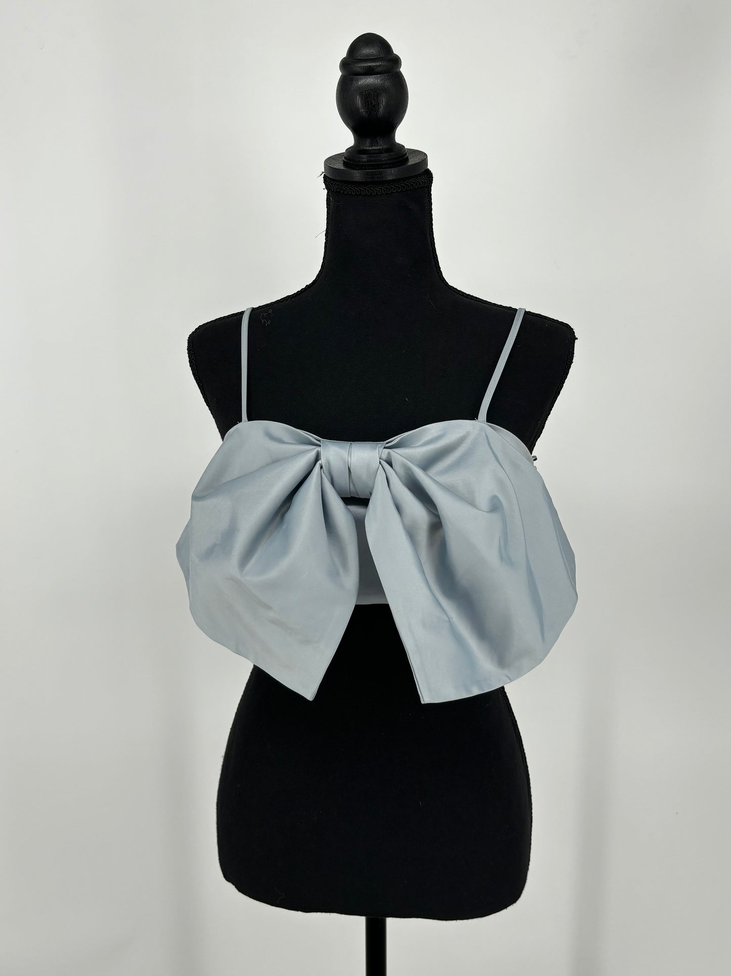 ZARA Women's Blue Bow Cami Top – Size S