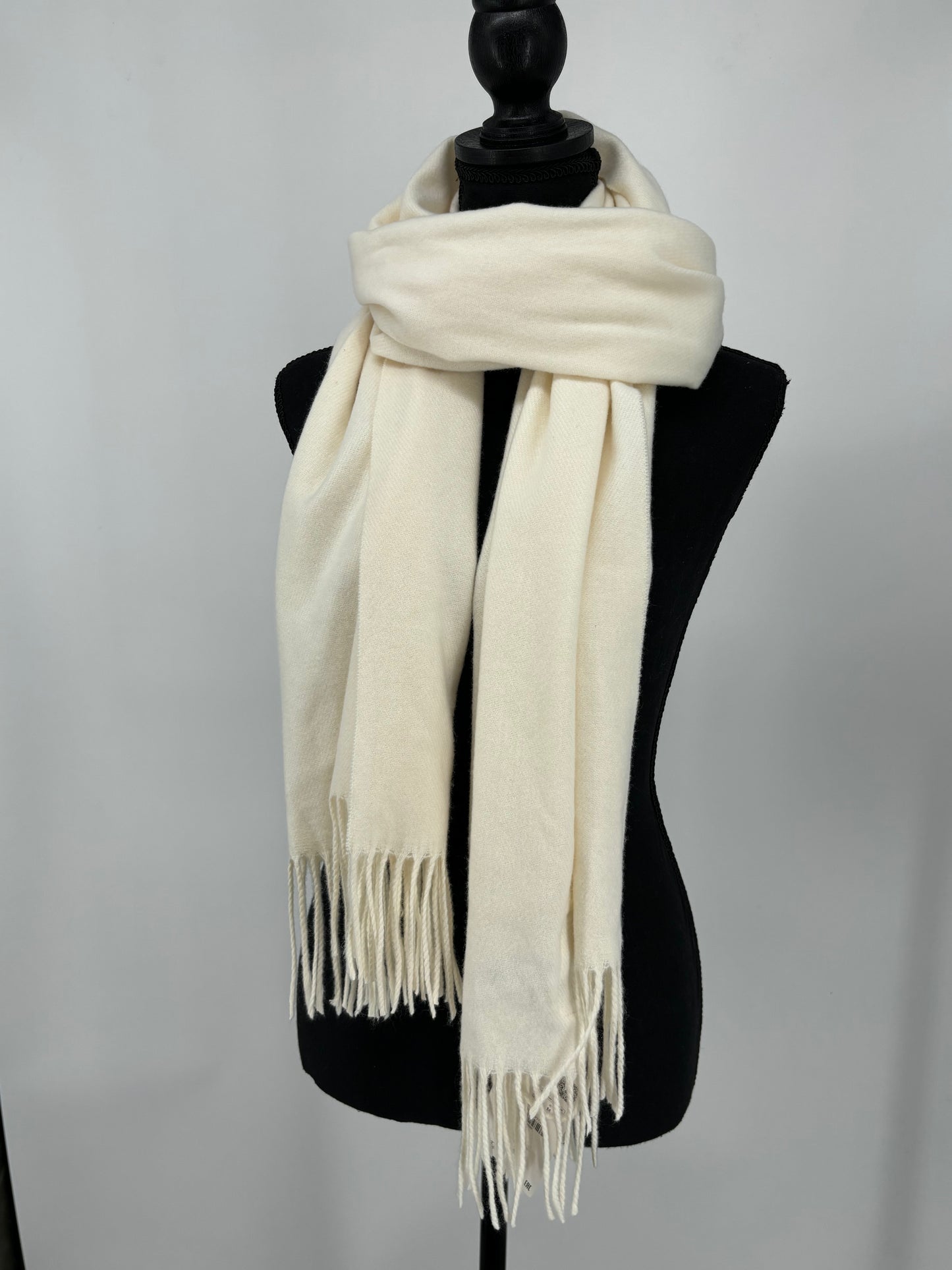 ZARA Women's White Scarf