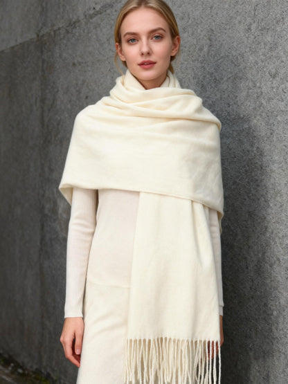 ZARA Women's White Scarf