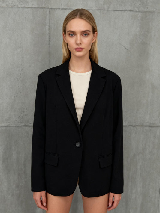 XOXO Women's Black Blazer – Size XL