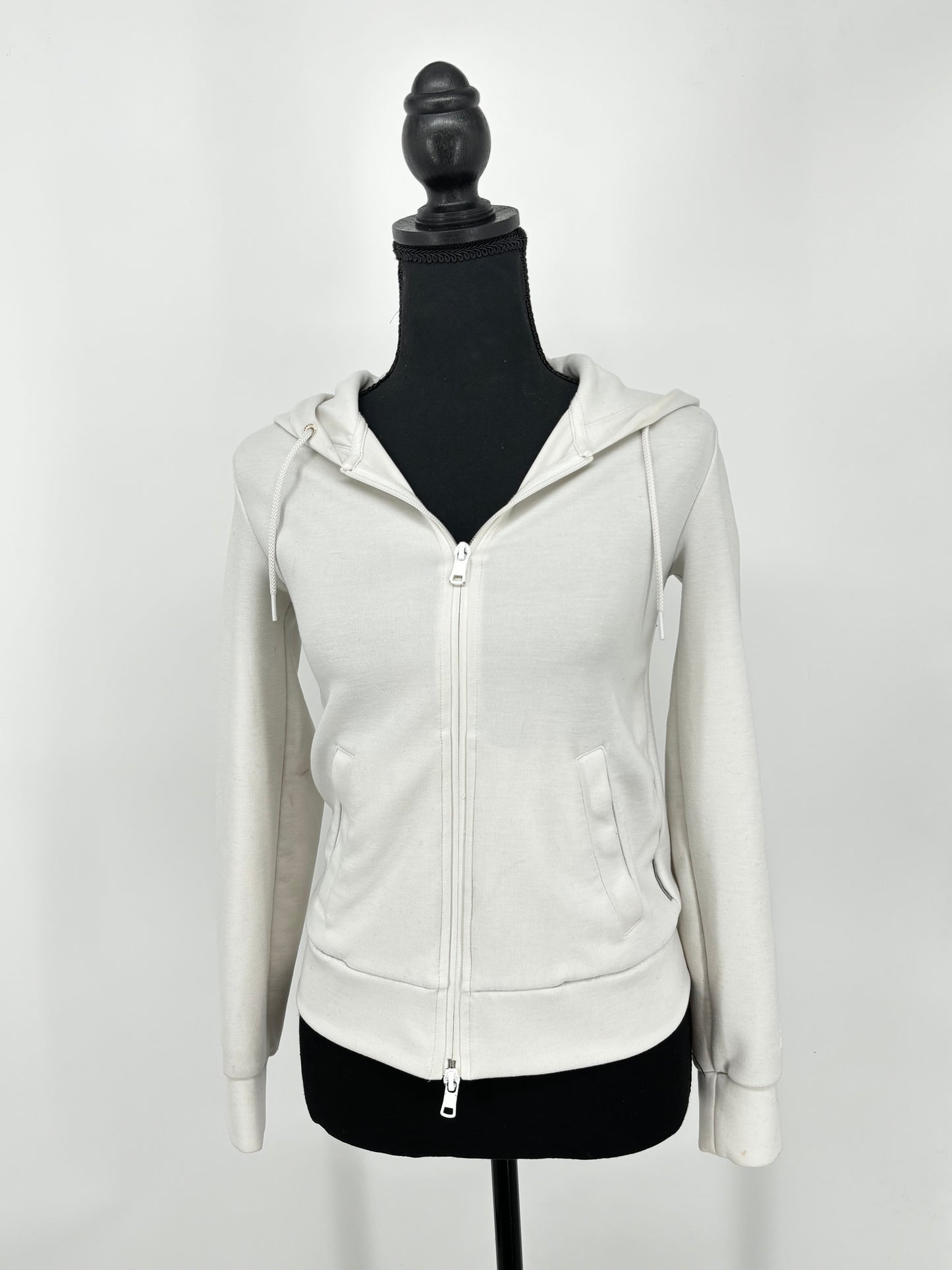 A|X Women's White Zip-Up Sports Jacket – Size XS