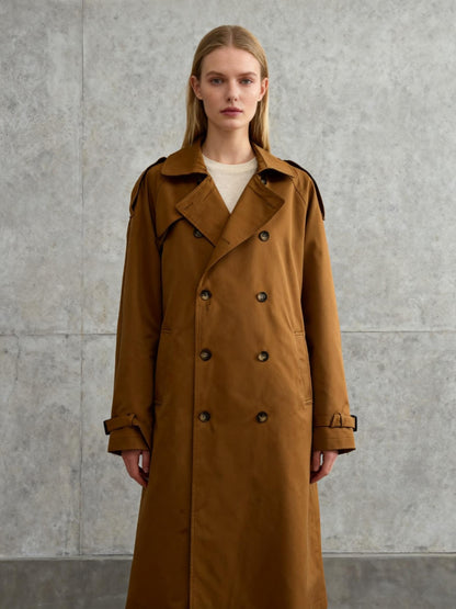 Women's Brown Coat – Size L