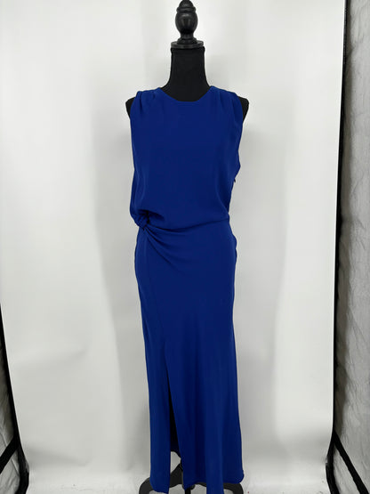 ZARA Women's Dark Blue Maxi Dress – Size S