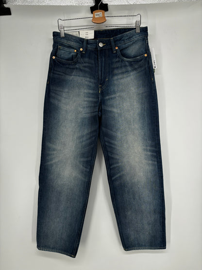 H&M Men’s Blue Straight-Leg Loose Fit Jeans – Size 31/32