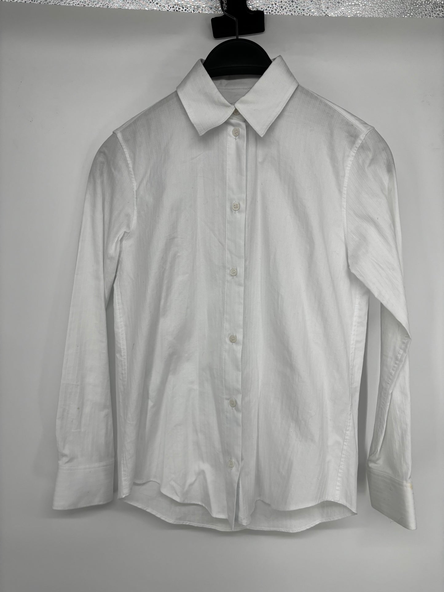 ZARA Men’s White Dress Shirt – Size XS