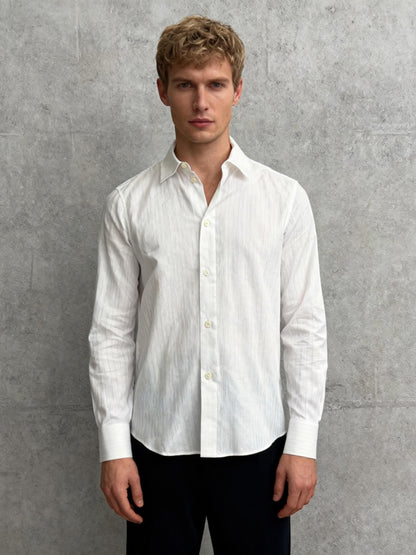 ZARA Men’s White Dress Shirt – Size XS