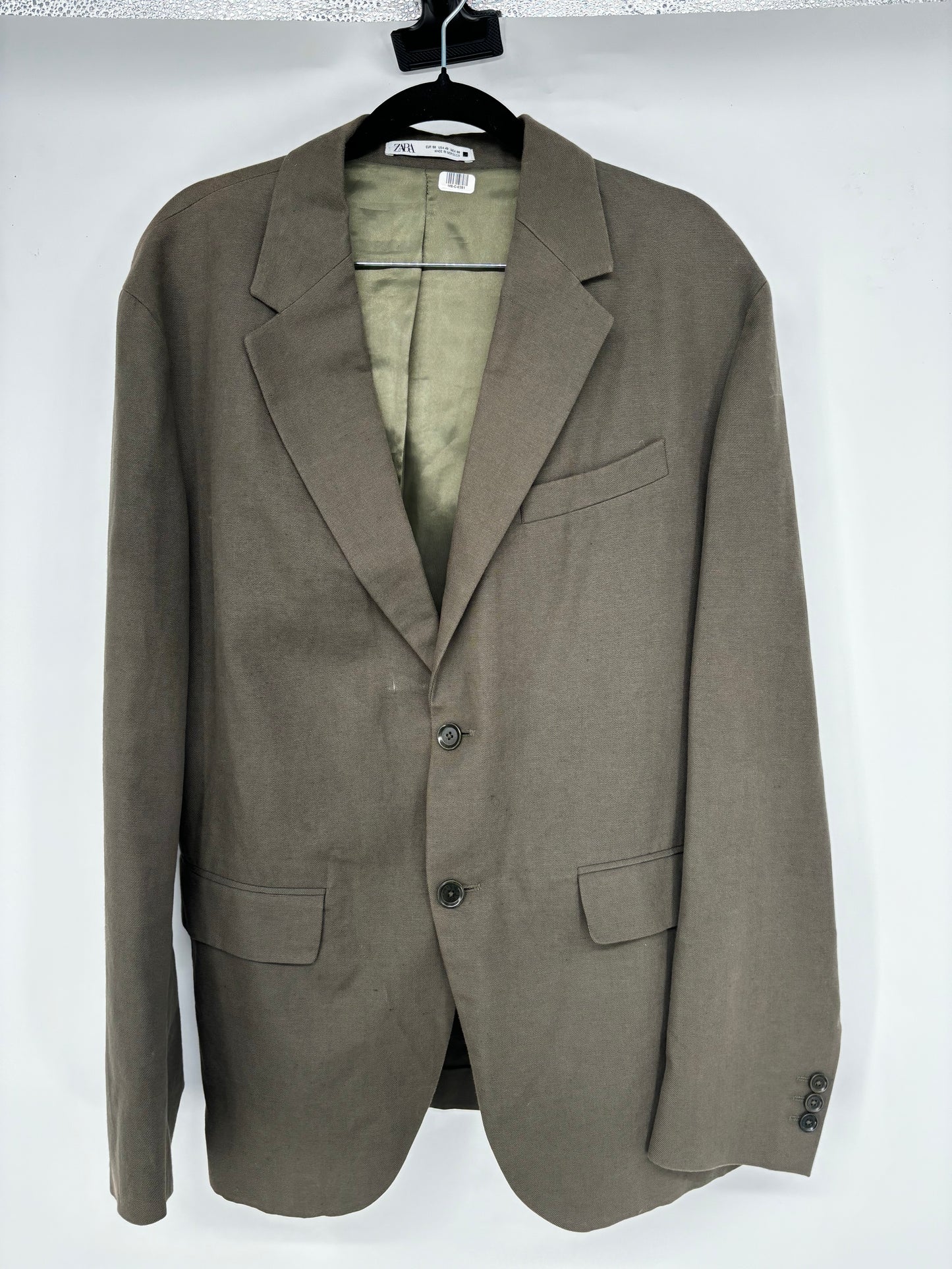 ZARA Men’s Brown Blazer – US Size 40