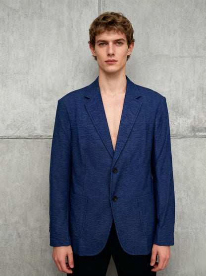 Men’s Blue Blazer – Size L