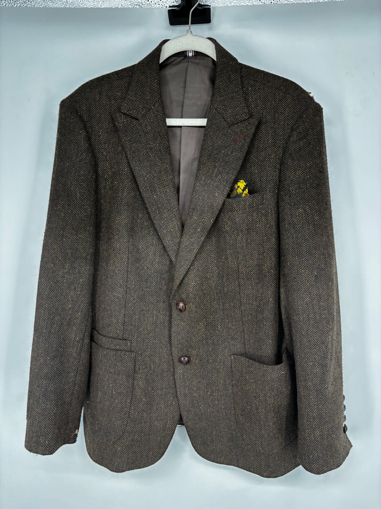 Men’s Dark Brown Blazer – Size L