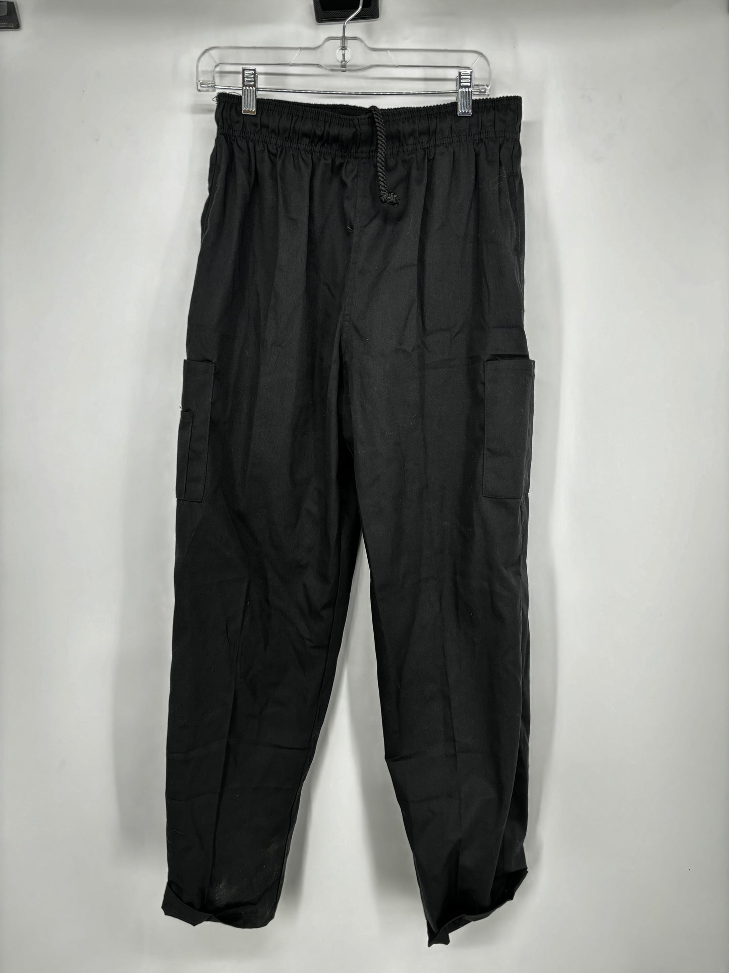 Men’s Black Cargo Pants – Size M