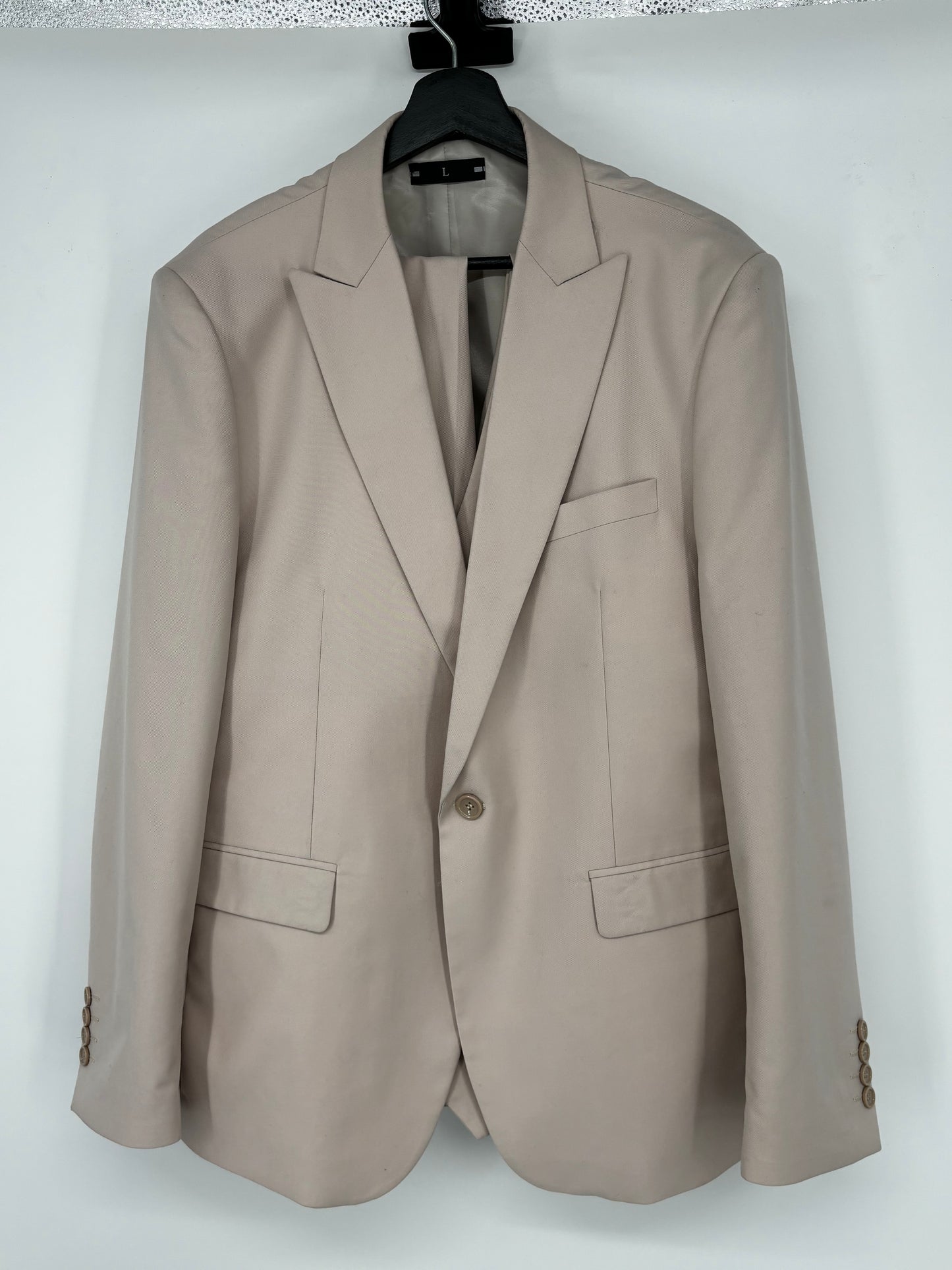 Men’s Pink Suit Set – Size L