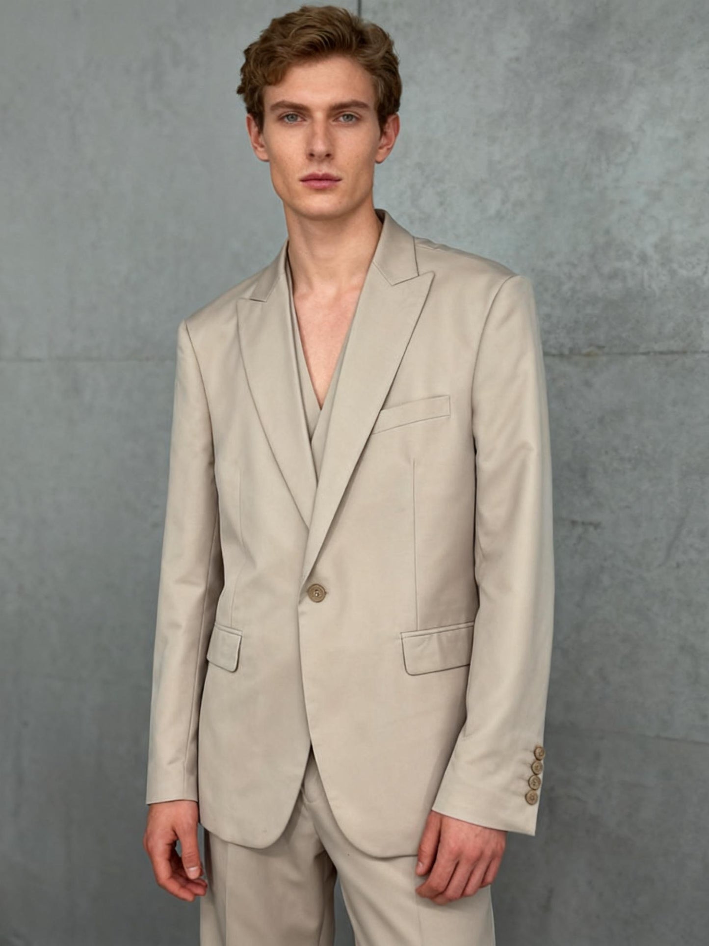 Men’s Pink Suit Set – Size L