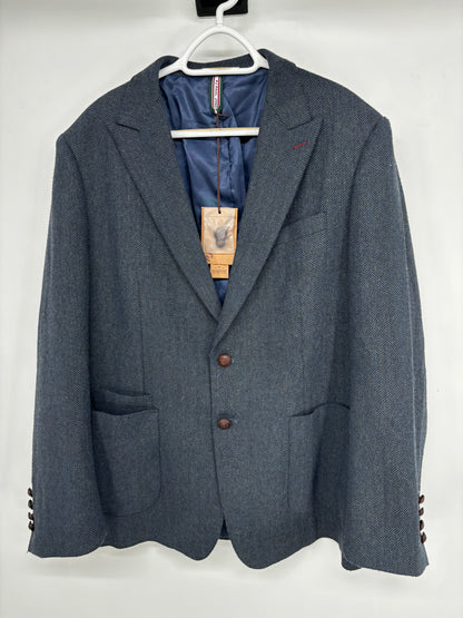 Men’s Navy Blue Suit Jacket – Size XL