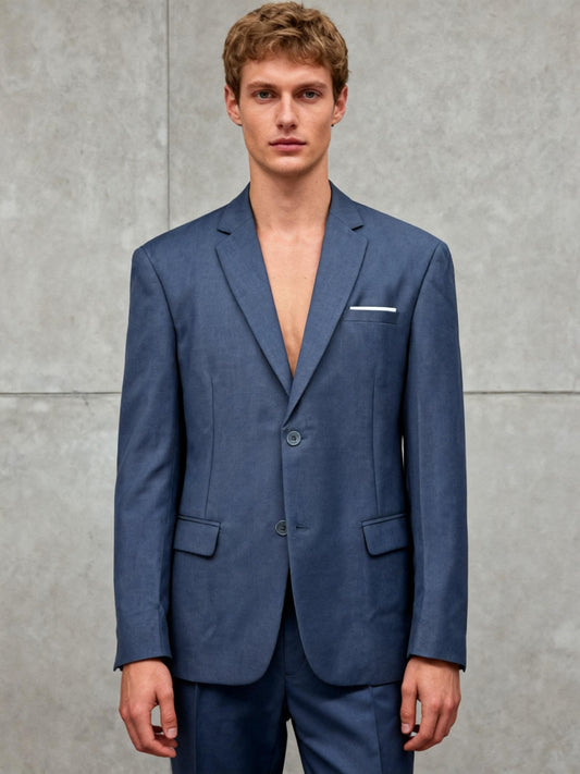 Men’s Blue Blazer – Size L