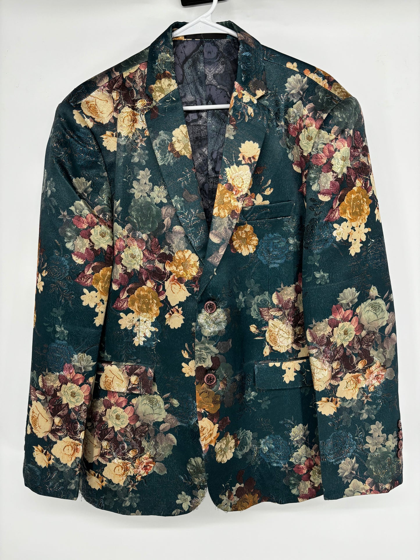 Men’s Printed Blazer – Size 5XL