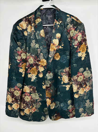 Men’s Printed Blazer – Size 5XL
