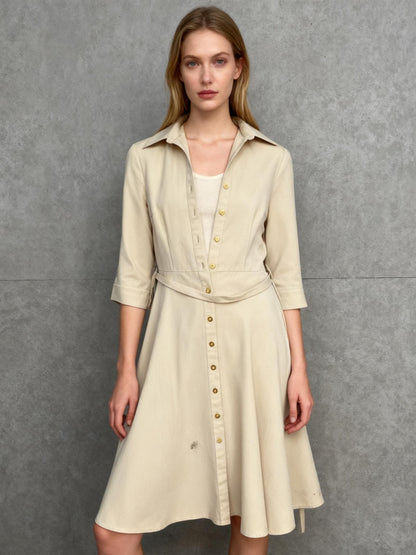 Women’s Brown Lightweight Coat – Estimated Size S–M