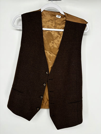 Men’s Black Suit Vest – Estimated Size M