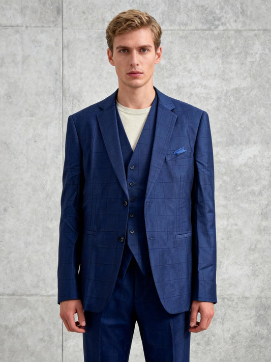 Blue Suit Set Size L