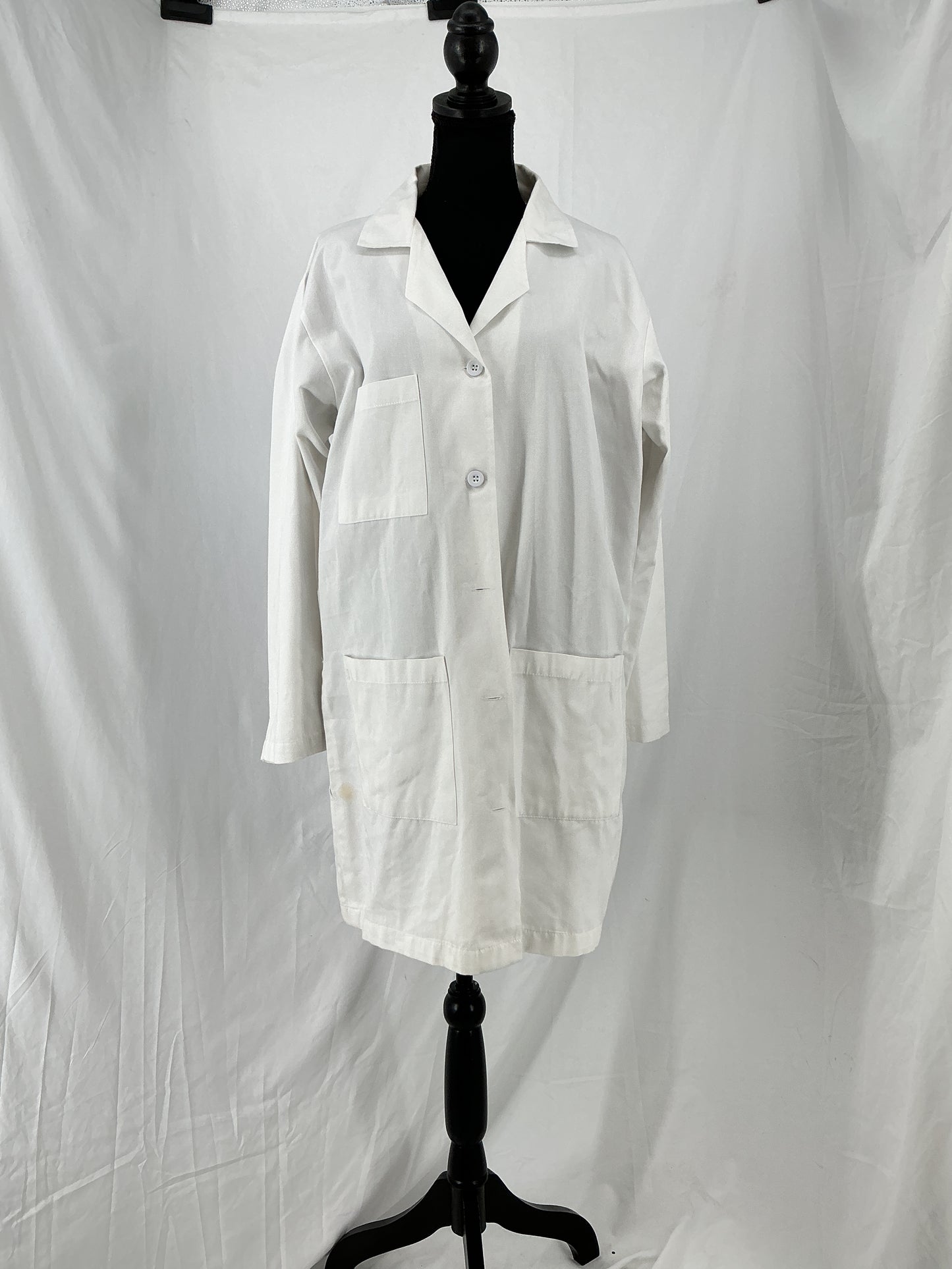 White Lab Coat Size L