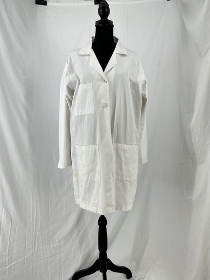 White Lab Coat Size L