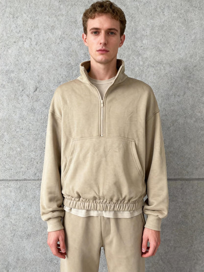 PINSPARK Beige Jacket And Pants Set Size M
