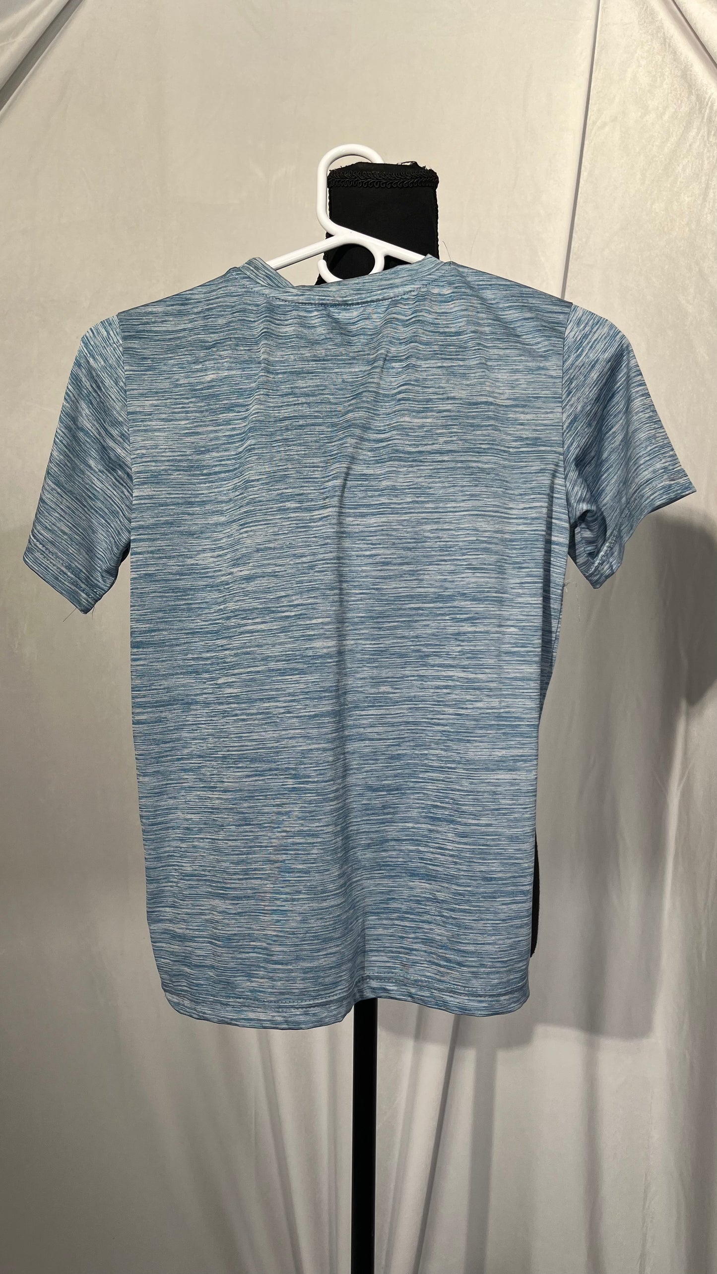 U.S. Polo Assn. Yarn-Dye EOE Stripe Short Sleeve Jersey Tee  Size 12