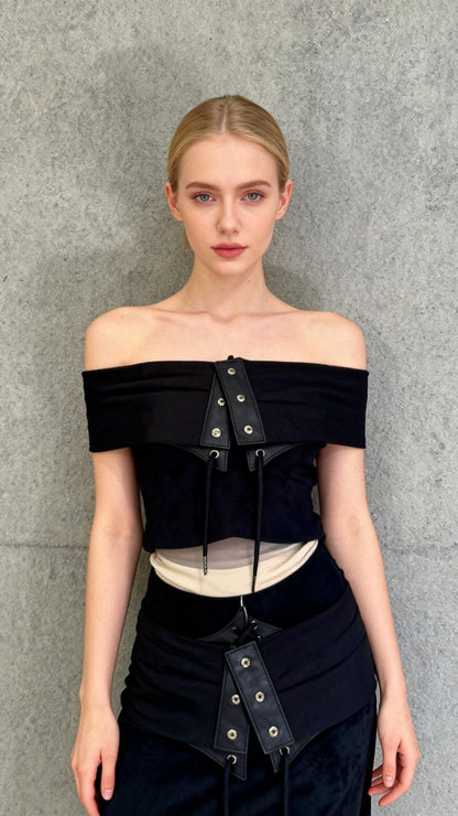 Black Waist Belt