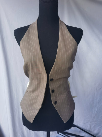 Women's vest brown size L