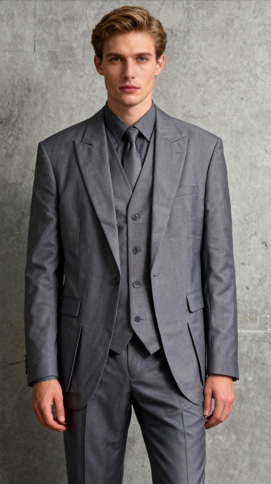 Mens Suit Jacket Casual Notched Lapel Collar Open Front Blazer Roll Up Sleeve Slim Fit Business Office Coats  Size XL