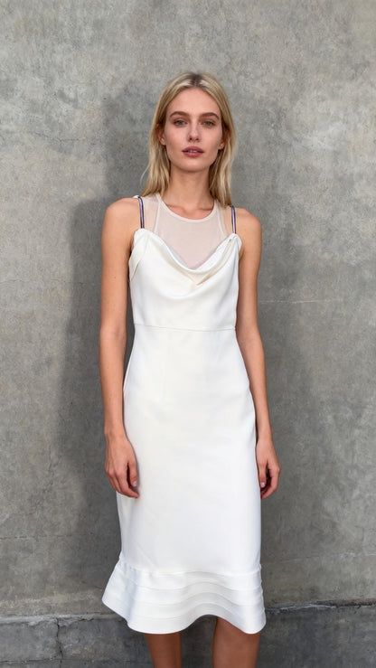 ZARA SATIN SLIP DRESS Size S