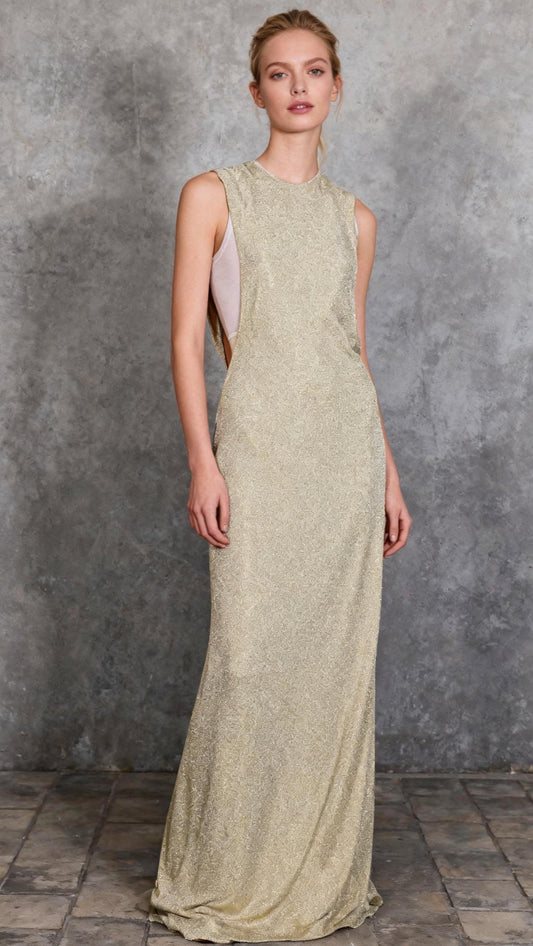 ZARA SEQUINNED MIDI DRESS size S