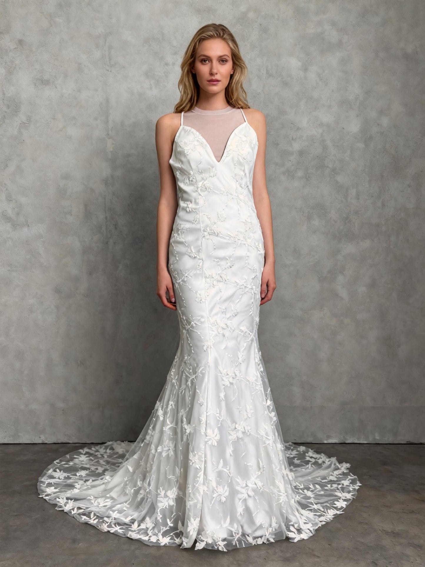 White Long Dress Size 4