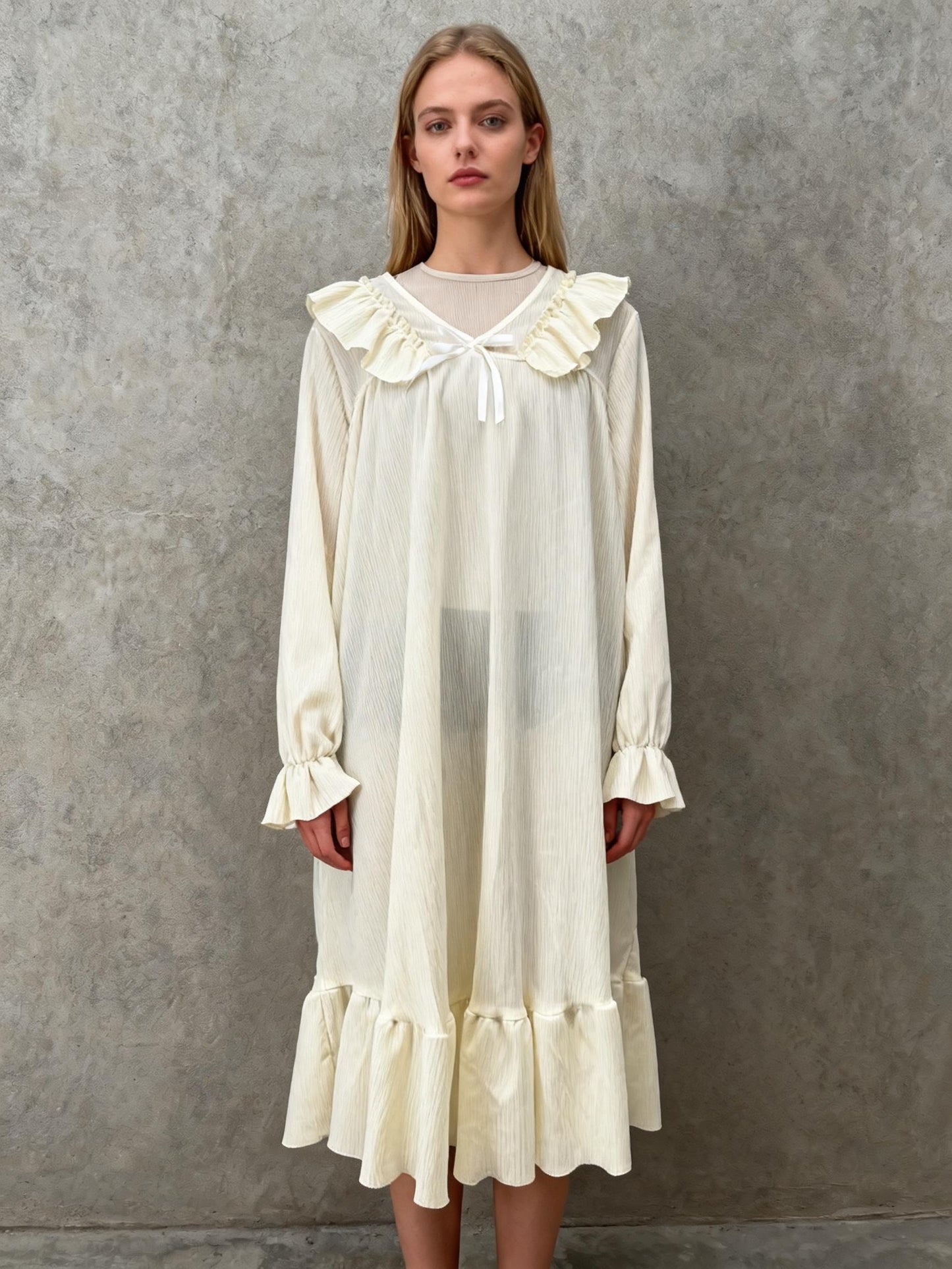 Beige Nightdress - Size S