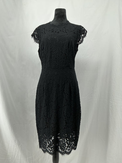Black Lace Dress Size M
