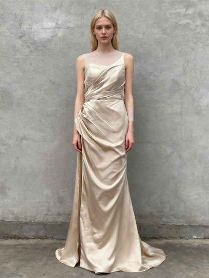Gold Long Dress Size 2