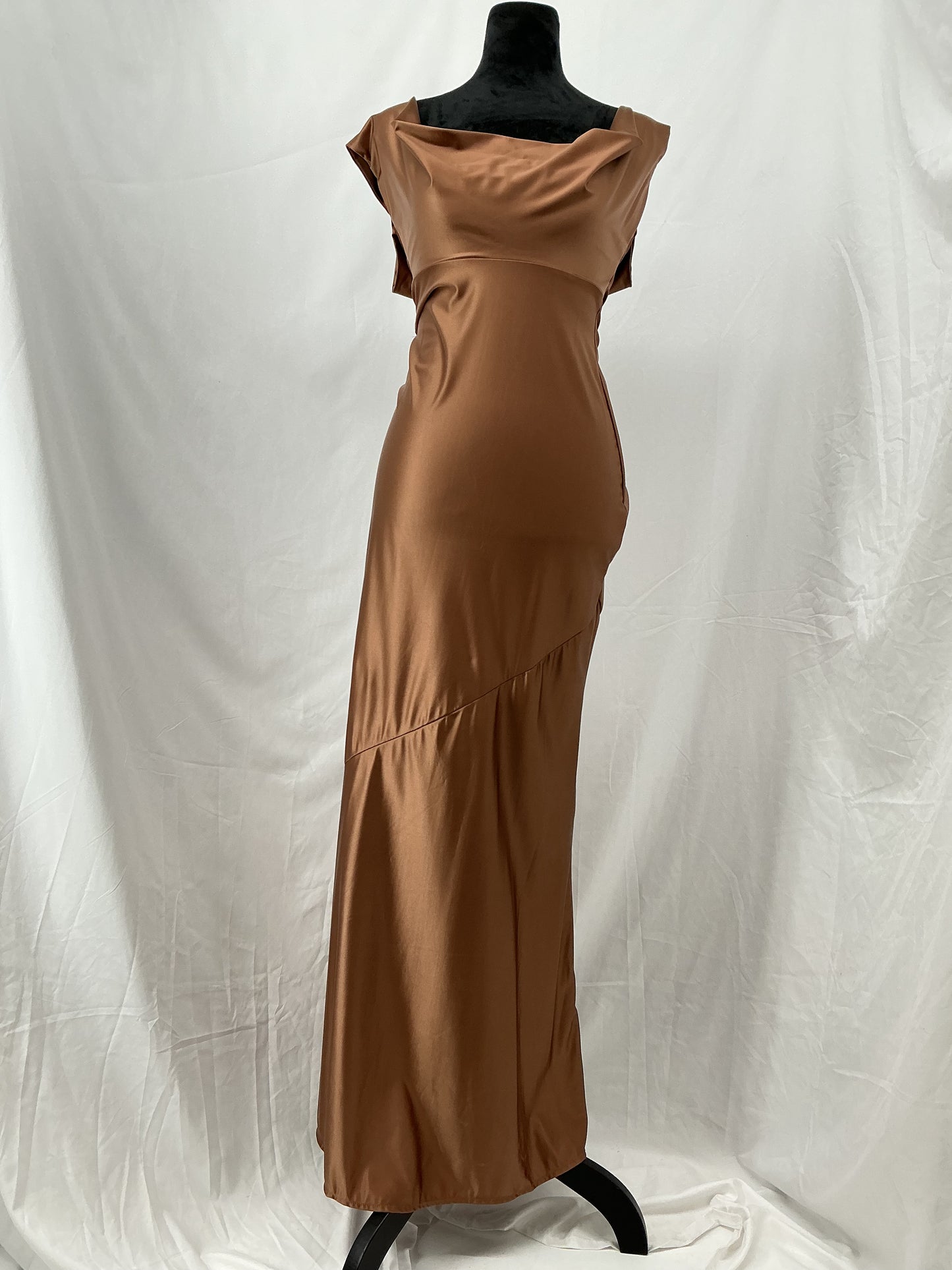 Brown Long Dress Size S