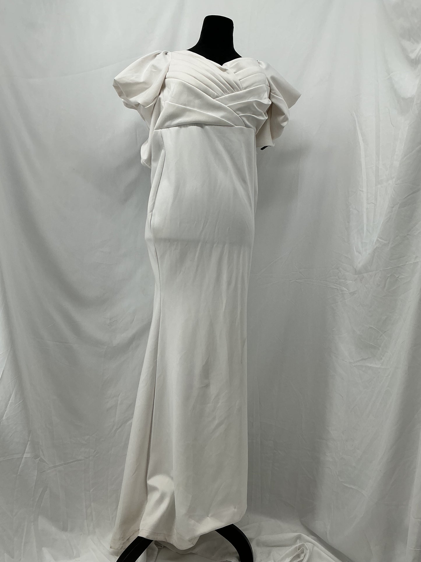 White Long Dress Size S