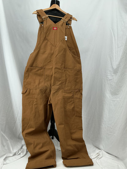DICKIES Brown Overalls size 38x34